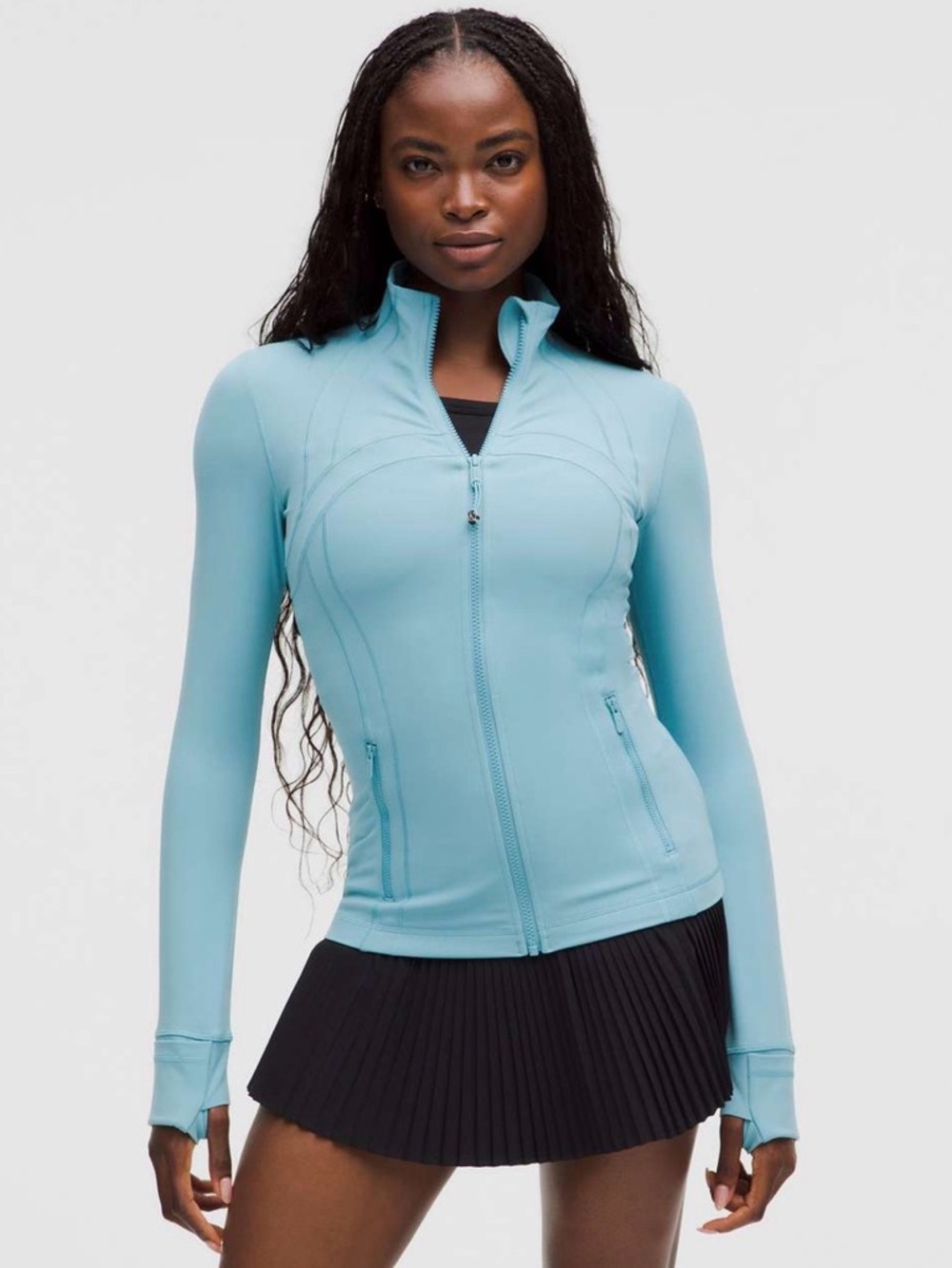 Lululemon Define Jacket *Nulu / woman’s size 10/ turquoise colour